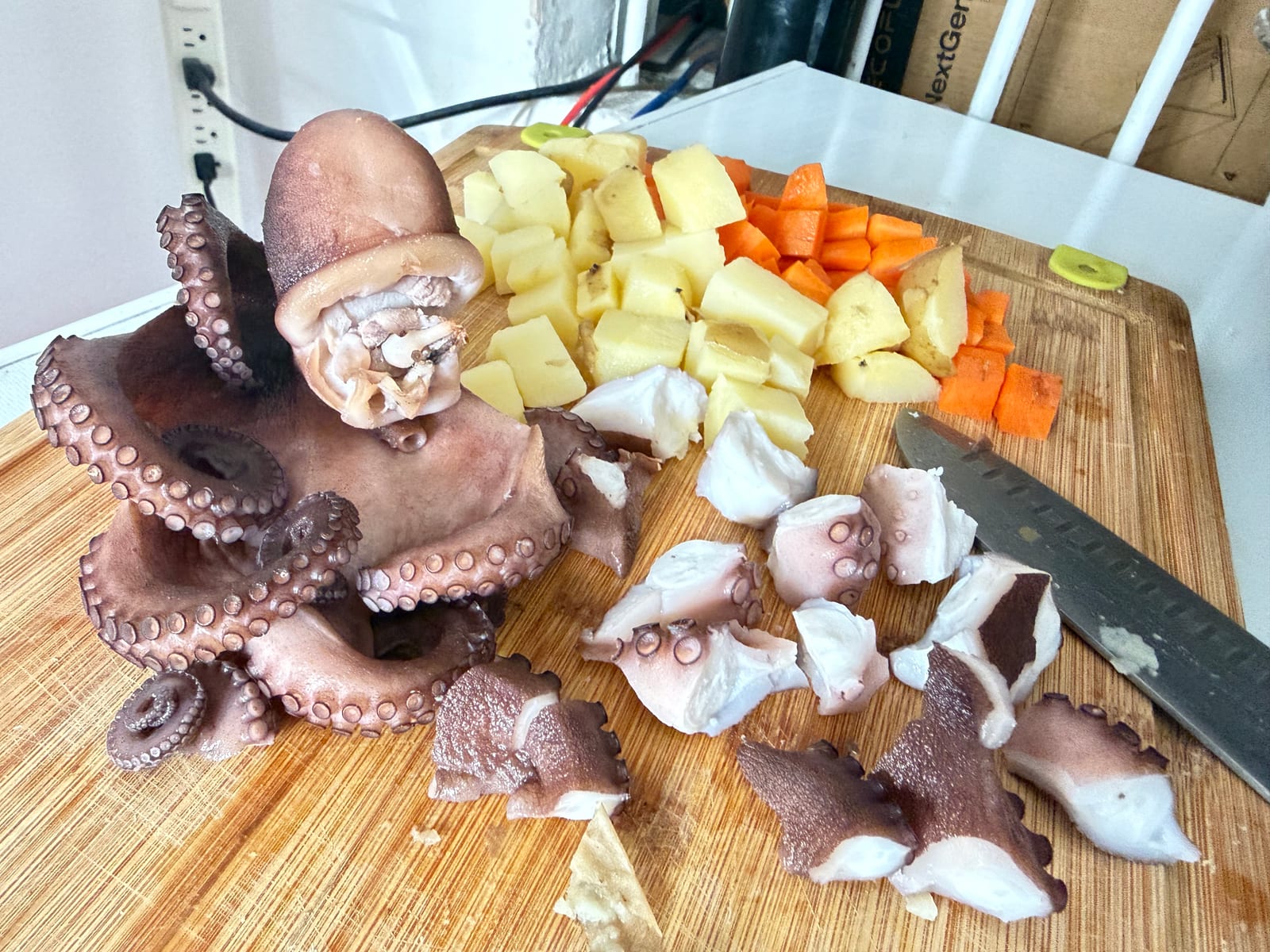 Foto 2 de Asaso de carne y mariscos en mi casa